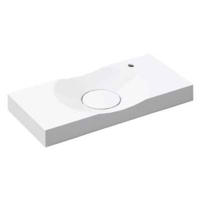 BACHA MINERAL CUARZO HAUSAR CLSM 15 GLOSS WHITE