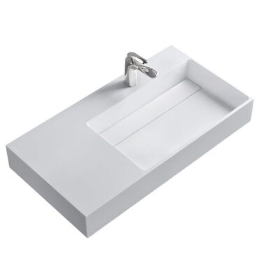 BACHA MINERAL CUARZO HAUSAR CLSM 12-900 R MATTE WHITE
