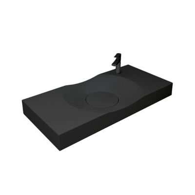BACHA MINERAL CUARZO HAUSAR CLSM 15 MATTE BLACK