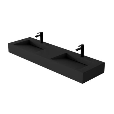 BACHA MINERAL CUARZO HAUSAR CLSM 11 MATTE BLACK