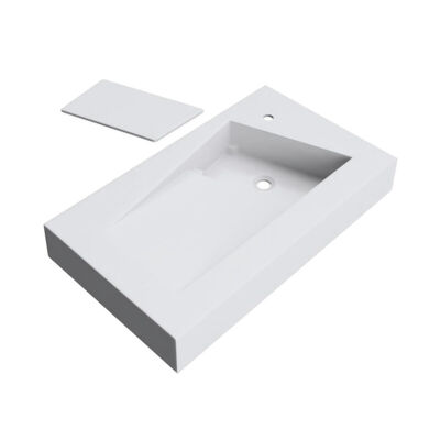 BACHA MINERAL CUARZO HAUSAR CLSM 17-800 MATTE WHITE