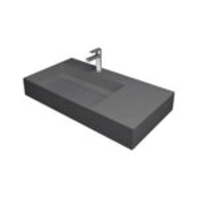 BACHA MINERAL CUARZO HAUSAR CLSM 12-750 L MATTE GREY