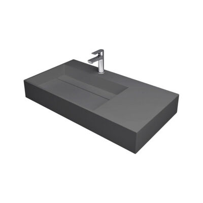 BACHA MINERAL CUARZO HAUSAR CLSM 12-750 L MATTE GREY
