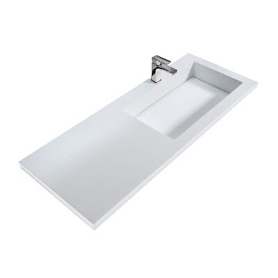 BACHA MINERAL CUARZO HAUSAR CLSM 320-R MATTE WHITE