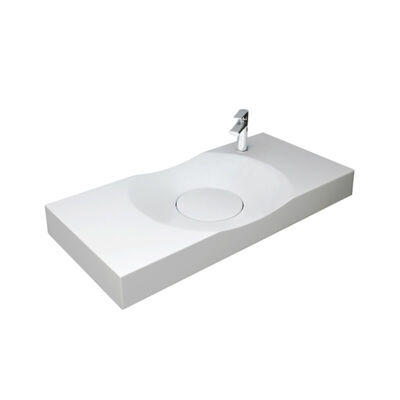 BACHA MINERAL CUARZO HAUSAR CLSM 15 MATTE WHITE