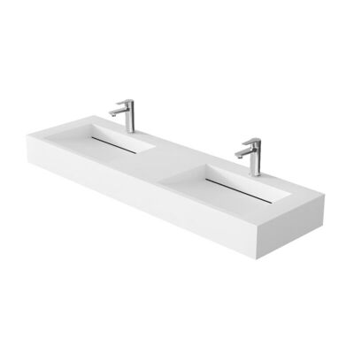 BACHA MINERAL CUARZO HAUSAR CLSM 11 MATTE WHITE