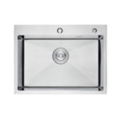 BACHA DE COCINA ACERO AISI304 HAUSAR HM-6045