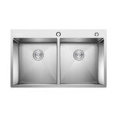 BACHA DE COCINA ACERO AISI304 HAUSAR HM-D8250