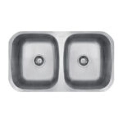 BACHA DE COCINA ACERO AISI304 HAUSAR BIX-D77435