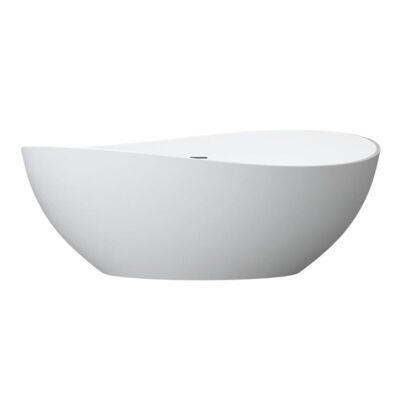 BAÑERA EXENTA MINERAL CUARZO HAUSAR VICENZA 911 MATTE WHITE