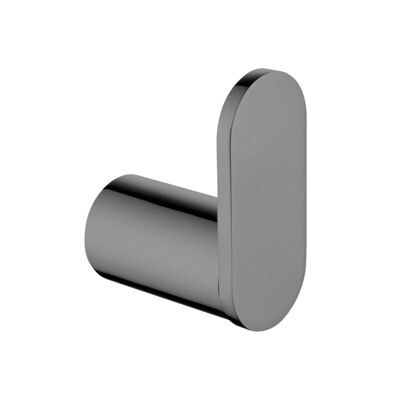 PERCHA PEQUEÑA DE BAÑO HAUSAR GUN METAL